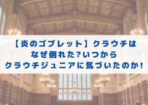 ハリーポッターと炎のゴブレットの直前呪文の意味とは 両親が現れた理由は兄弟杖だから シネマアップデート