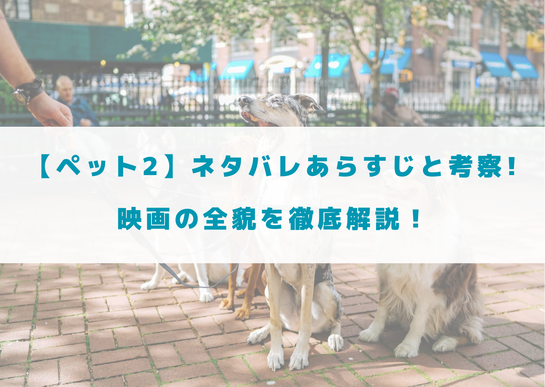 ペット2　ネタバレあらすじ　考察